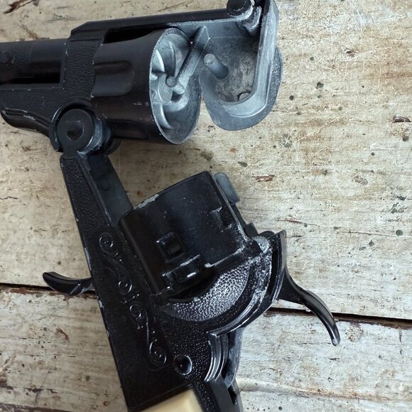 Vintage Western Toy Gun 1950s Leslie Henry Halco Toy Cap Gun Die Cast Pistol - Picture 4 of 5